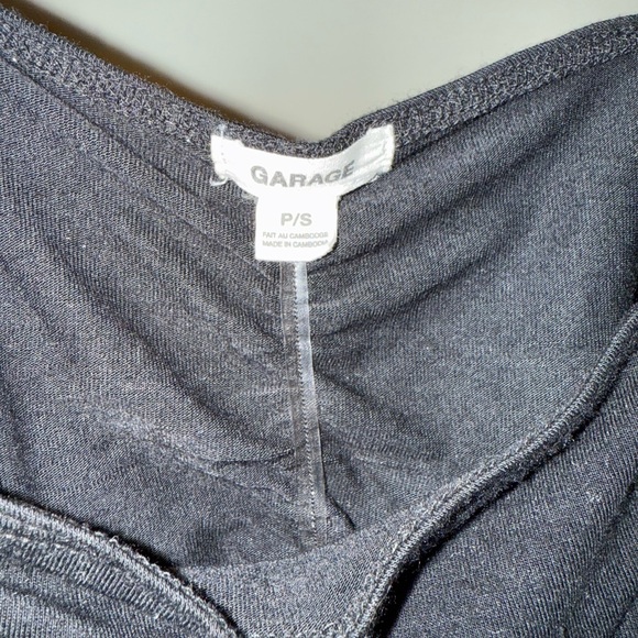 Garage Black Ruched Camisole - Picture 2 of 2